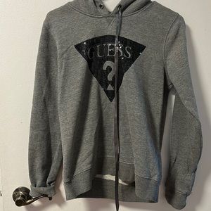 GUESS - Sweater - Large Women - Grey&Black #042